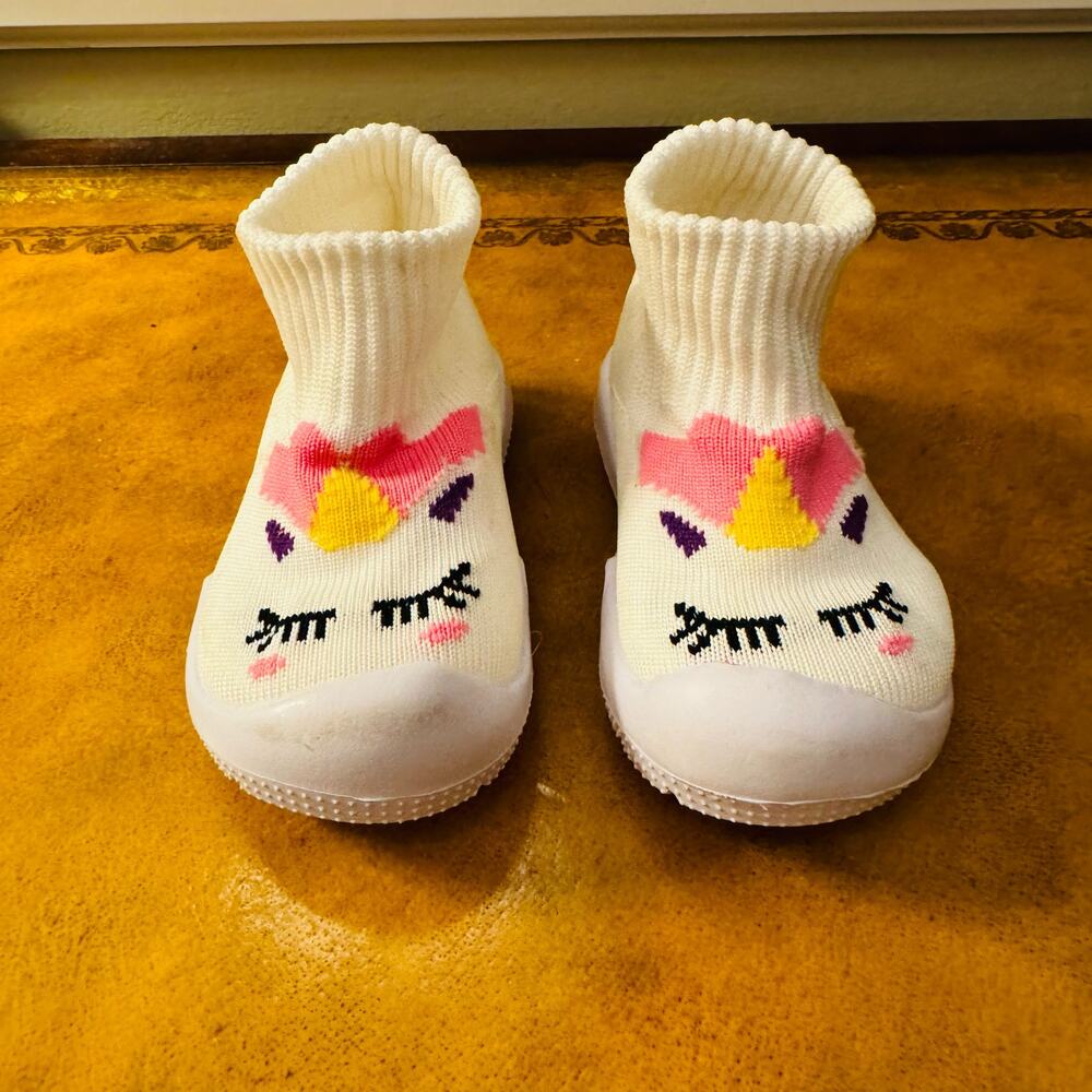 MORENDL Baby Sock Shoes Toddler Walking Infant Slippers Sneakers 130mm NEW